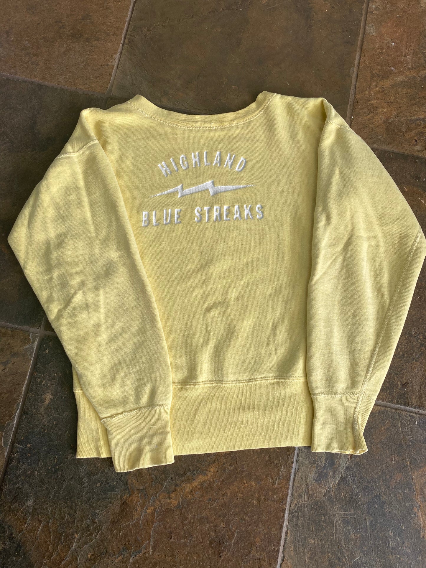 1950’s Highland Blue Streaks sweatshirt