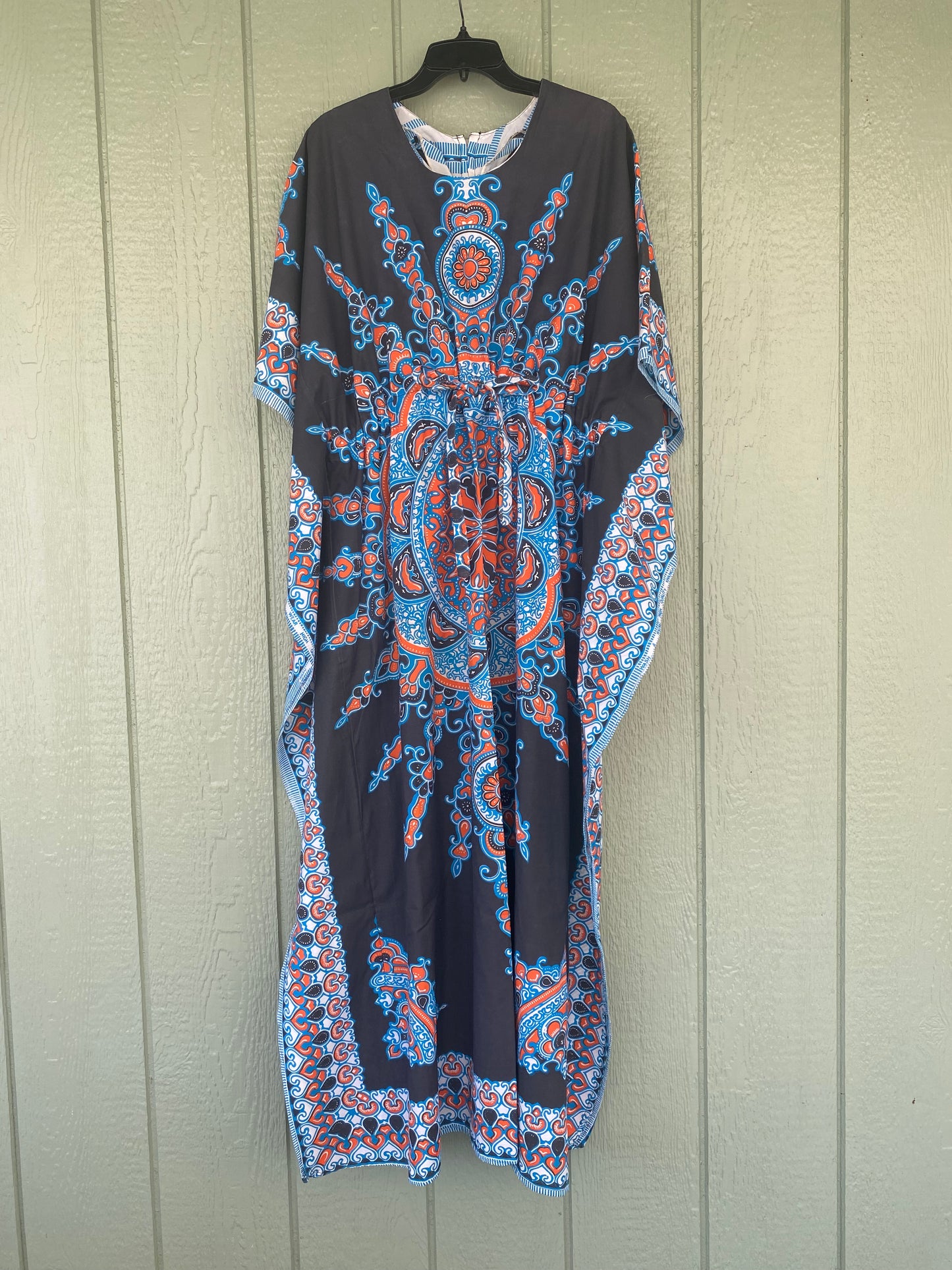 1970s Khanga Caftan Dress