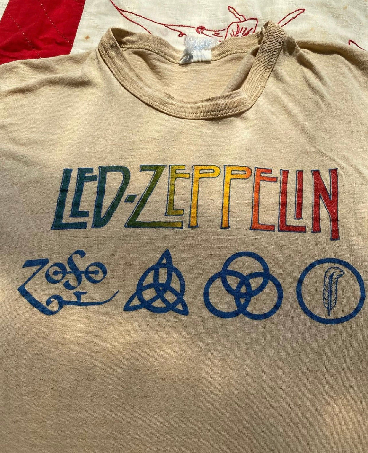 1970s Led Zeppelin t shirt